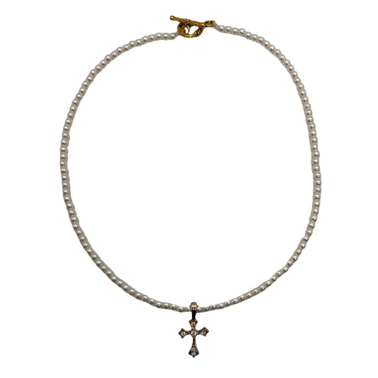 GOLD CROSS NECKLACE